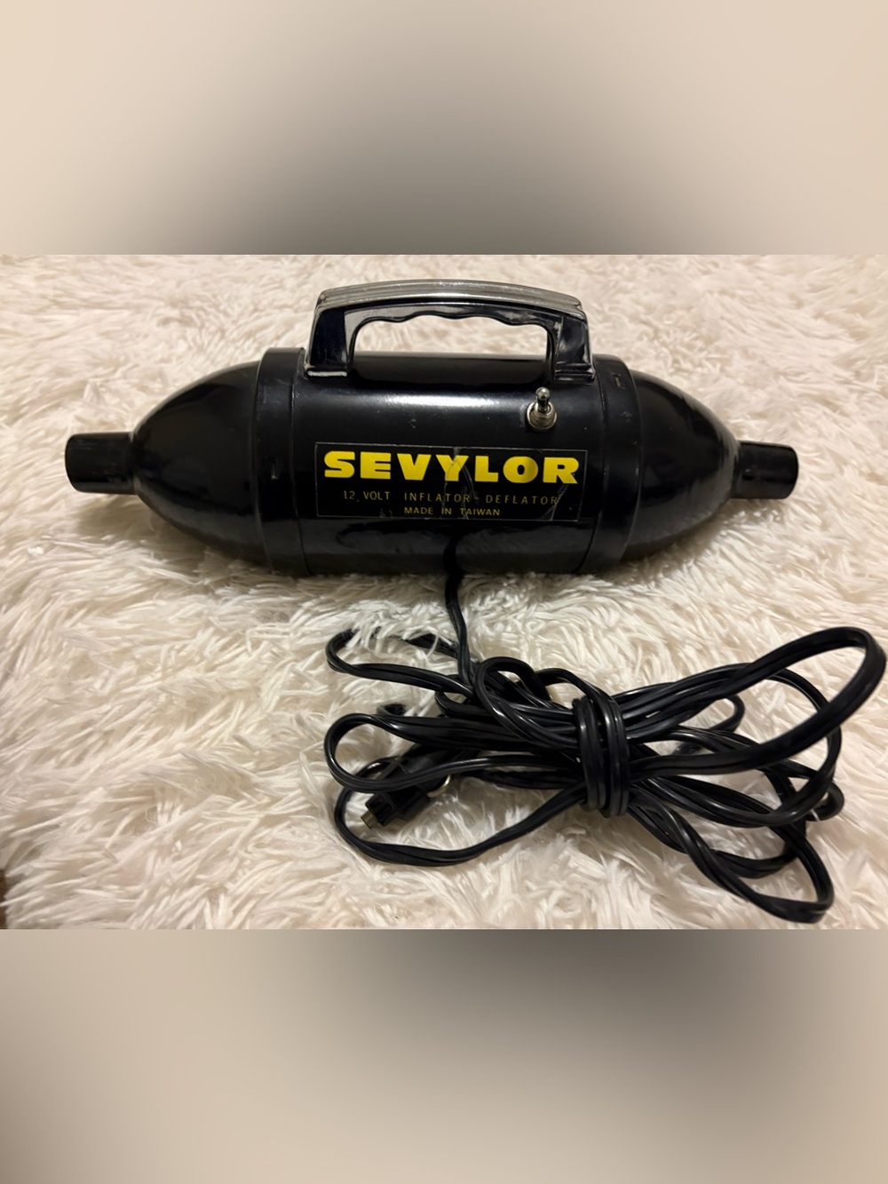 Sevylor 12V Inflator/Deflator - Black